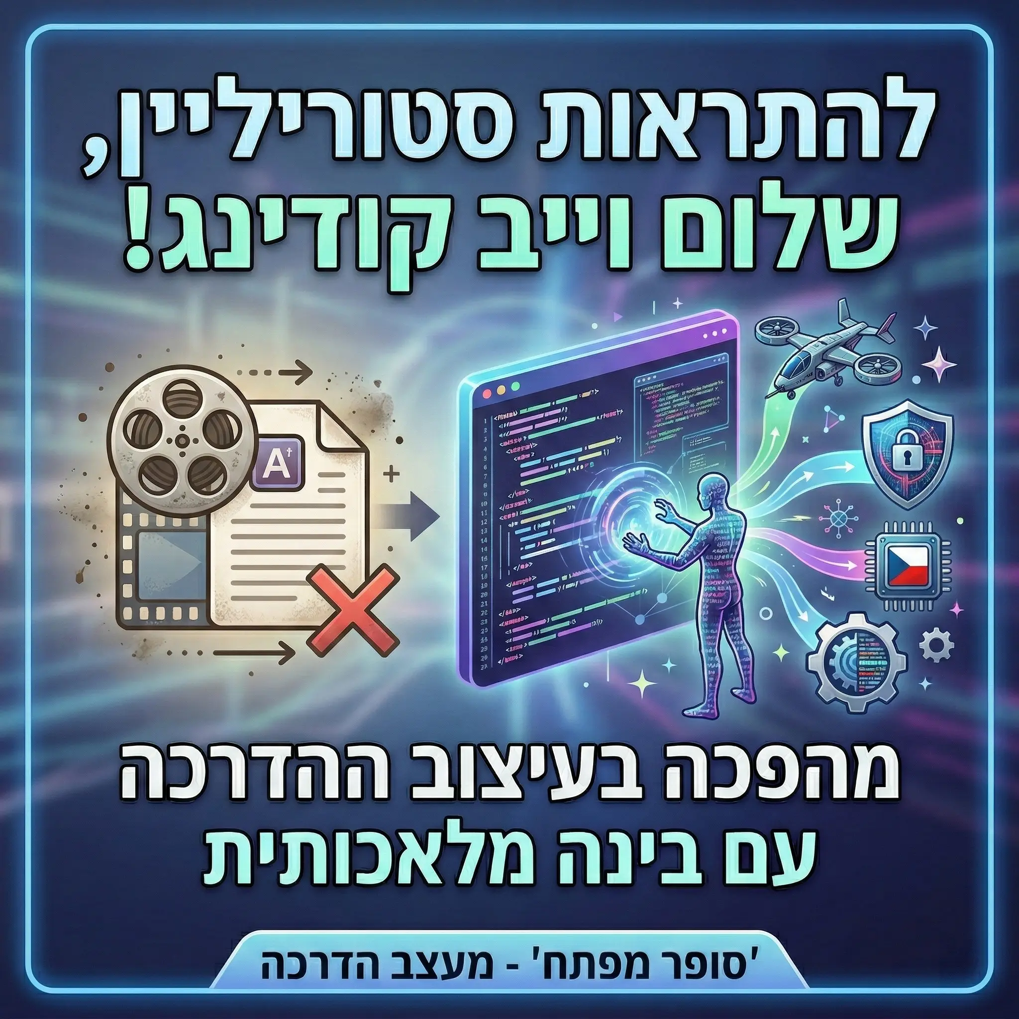נפרדים מה-Storyline: פיתוח הדרכה ב-Vibe Coding